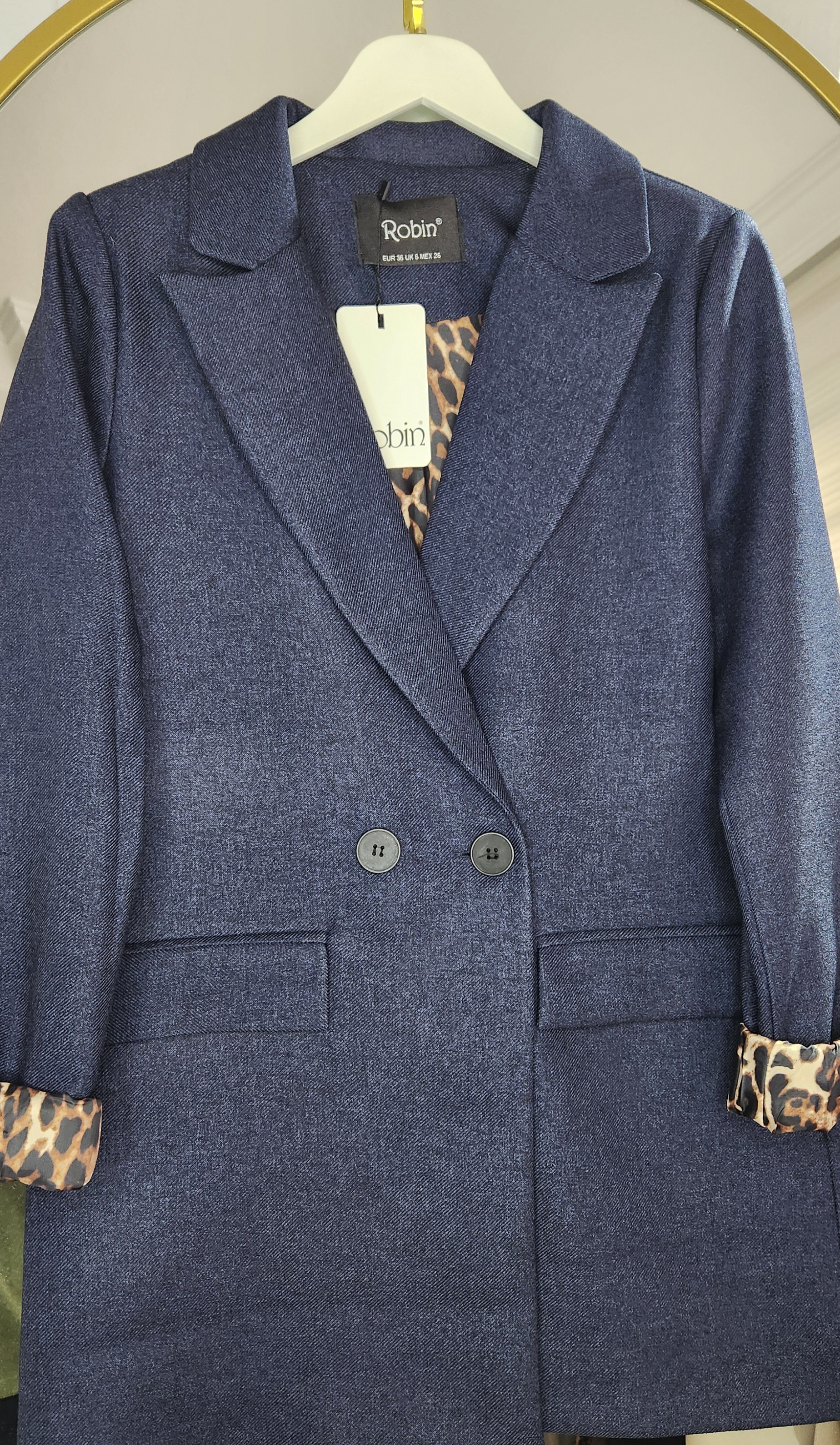 Lacivert Blazer Ceket